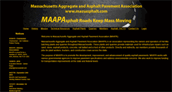 Desktop Screenshot of massasphalt.com